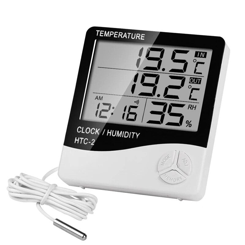 Termohigrómetro Digital Modelo HTC-02