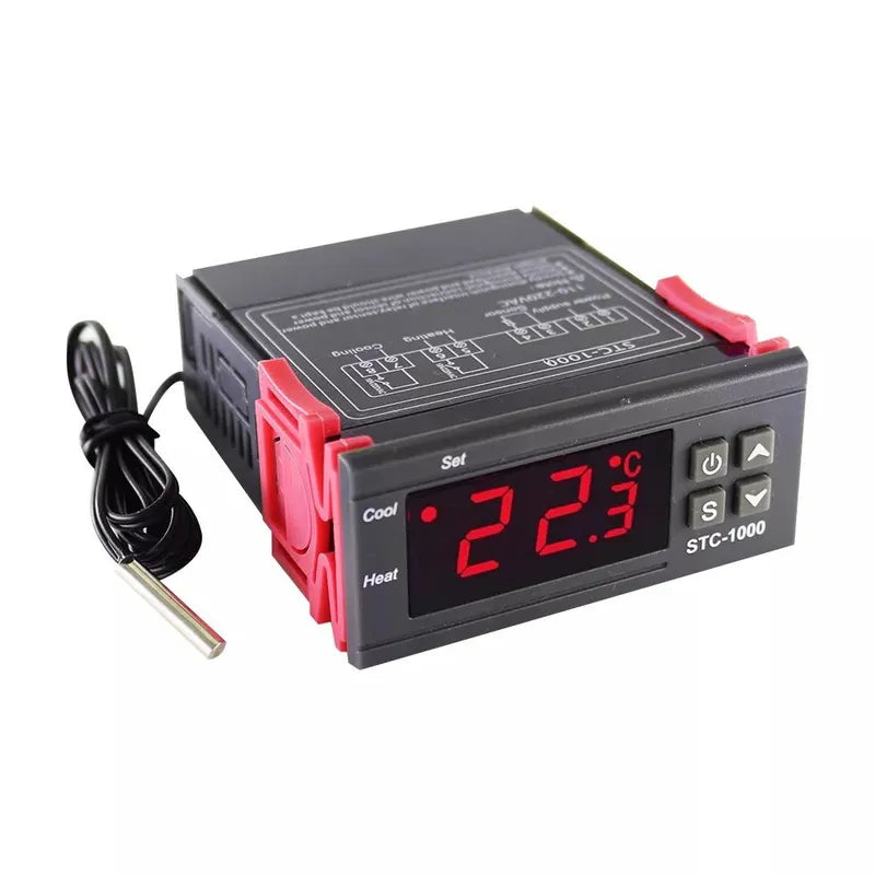 Termostato Digital "All-Purpose" 110-220Vac STC-1000