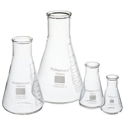 MATRACES DE VIDRIO (ERLENMEYER)