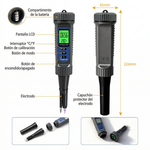 Multiparámetro 4 en 1 (pH / Temp / EC / TDS) HW-801