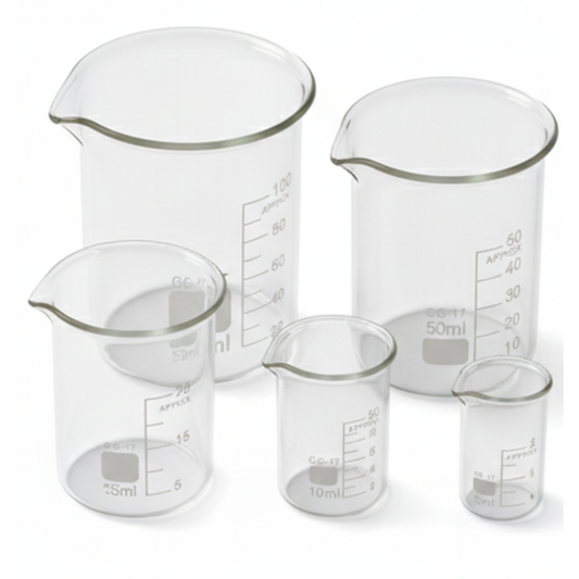 Vaso de Precipitados (Beaker) de Vidrio Borosilicato