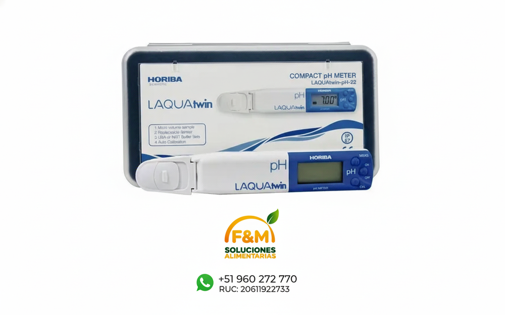 Medidor de pH LAQUATWIN pH-22