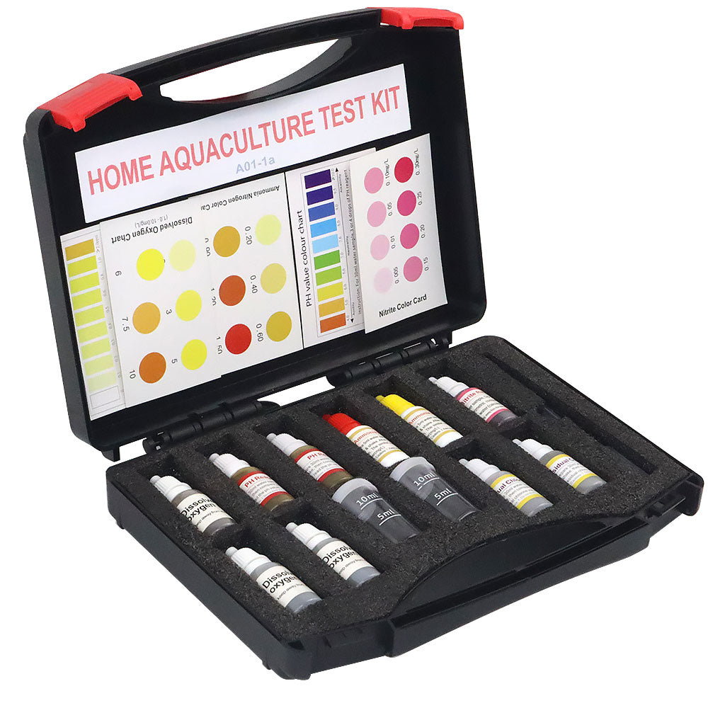 Kit An�lisis Calidad Agua Acuicultura - Reactivos y componentes