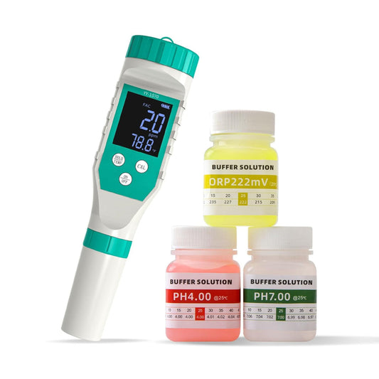 Medidor Multiparametro 7 en 1 (pH/Cloro/EC/TDS/Sal/ORP/Temp) Modelo YY-1070