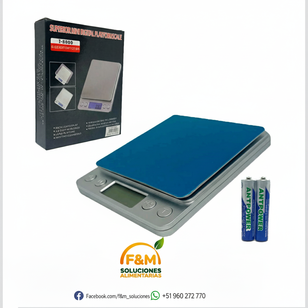 Balanza Gramera de Precisión 3000g x 0.1g