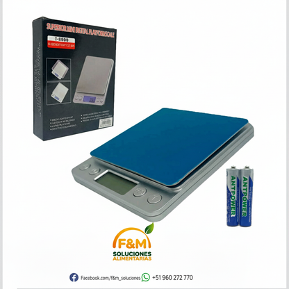 Balanza Gramera de Precisión 3000g x 0.1g