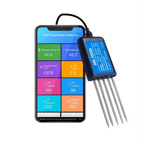 Sensor Inteligente de Suelo 8 en 1 USB-C