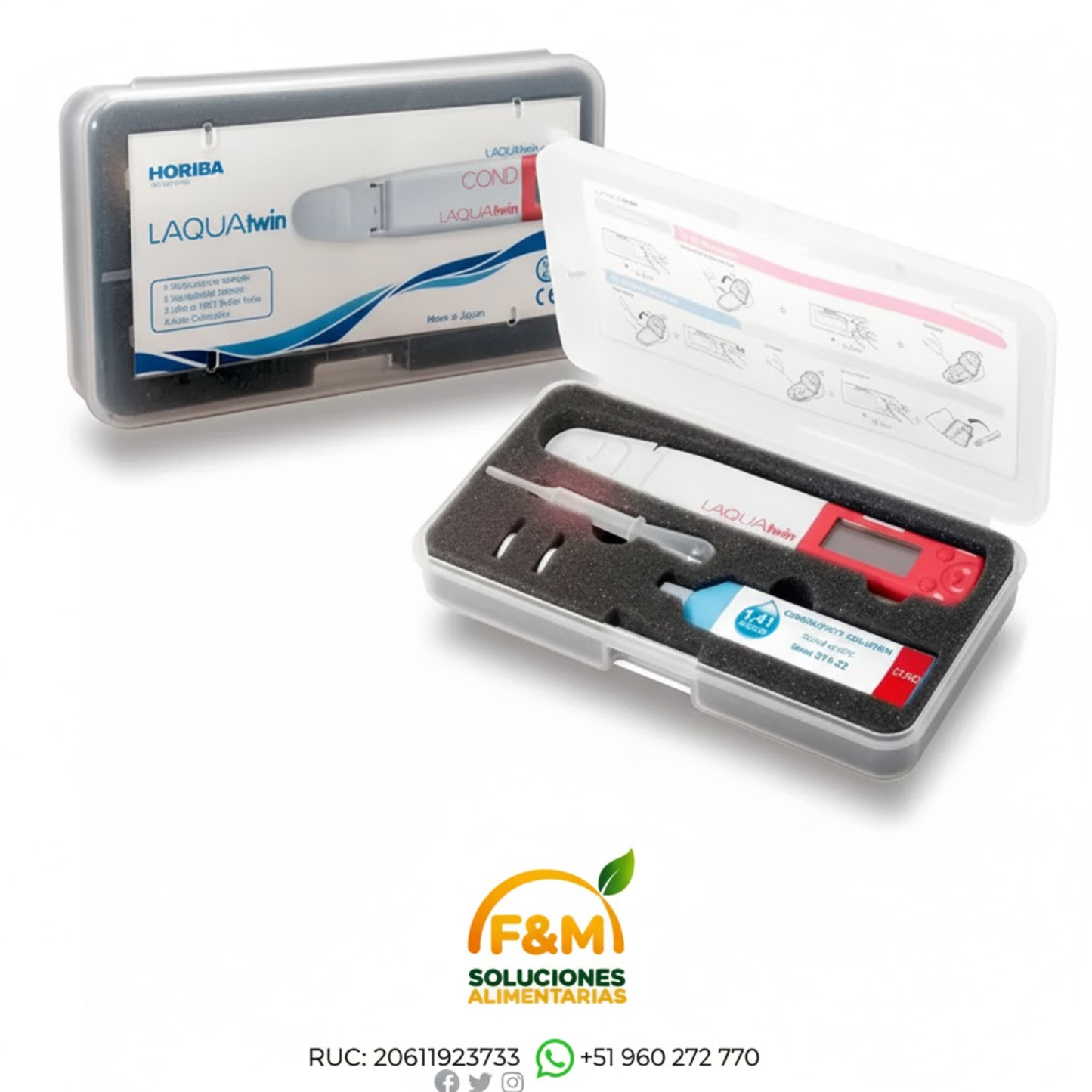 Medidor de Conductividad LAQUATWIN® (EC11)