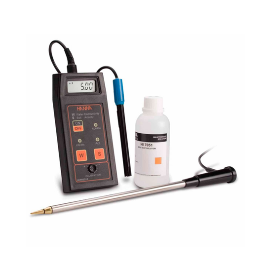 Conductímetro para Suelo y Soluciones HI993310