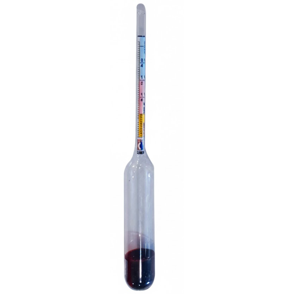 Lactodensímetro de Vidrio 1.015-1.040 g/ml