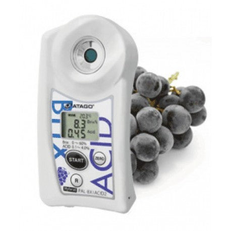 Refractómetro Digital Brix y Acidez para Vino y Mosto ATAGO PAL-BX