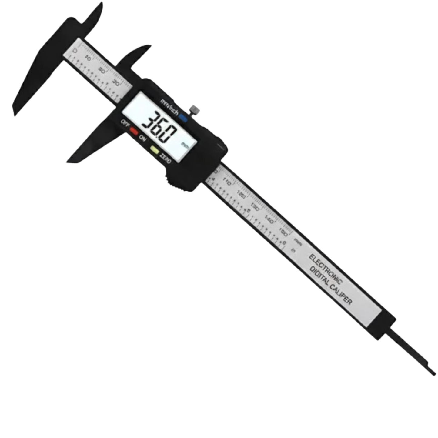 Calibrador Digital (Vernier) de Fibra de Carbono 150mm / 6"