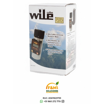 Medidor de humedad de granos de café y cacao WILE COFFEE